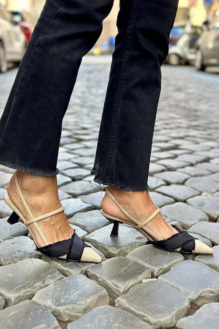 LUCREZIA | DECOLLETÉ SLINGBACK ELEGANTE