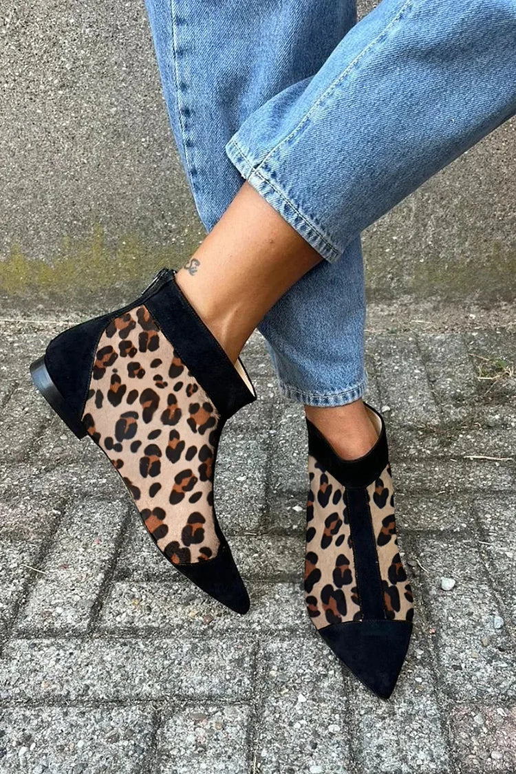 BELMONTE MILANO | STIVALETTO LEOPARDATO PUNTA AFFUSOLATA