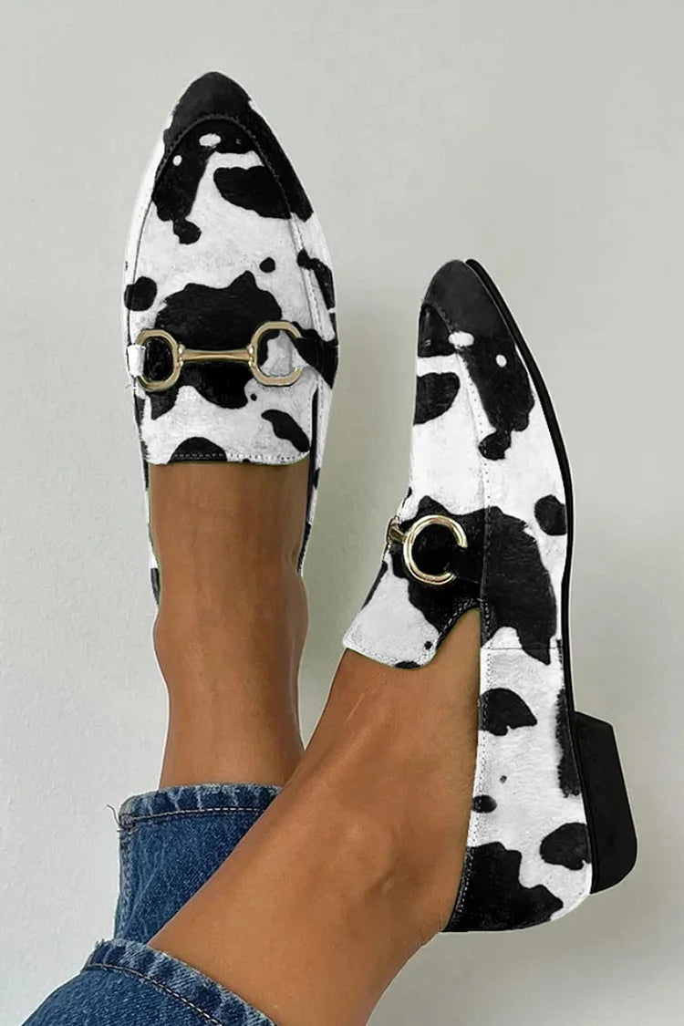 BELMONTE MILANO | MOCASSINO STAMPATO CON FIBBIA