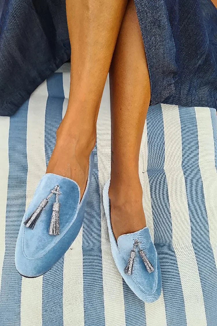 BELMONTE MILANO | SLIPPER CON NAPPINE ARGENTATE