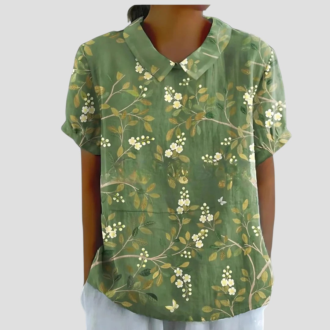 VIOLA | BLUSA IN LINO