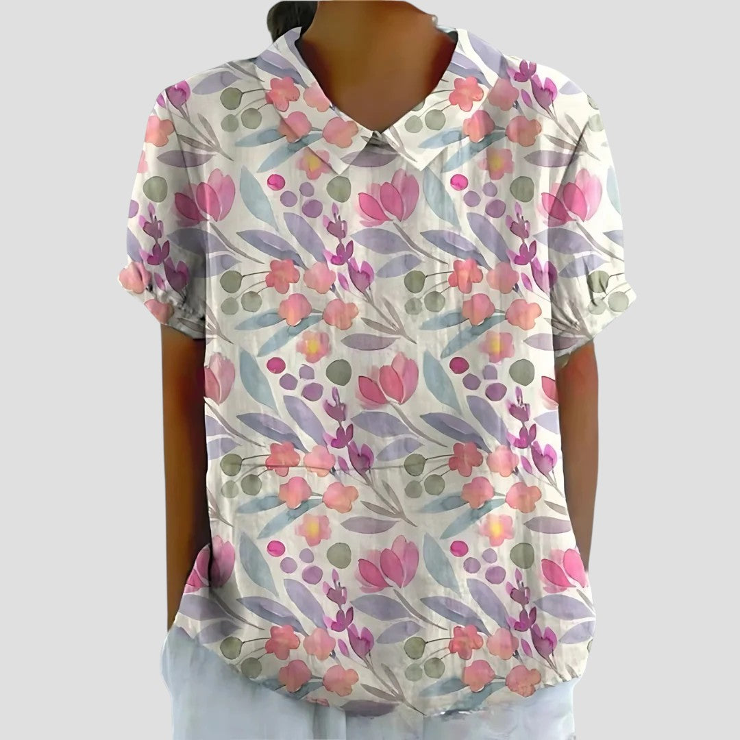 GIULIA | BLUSA IN LINO