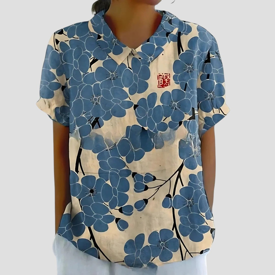 LAURA | BLUSA IN LINO