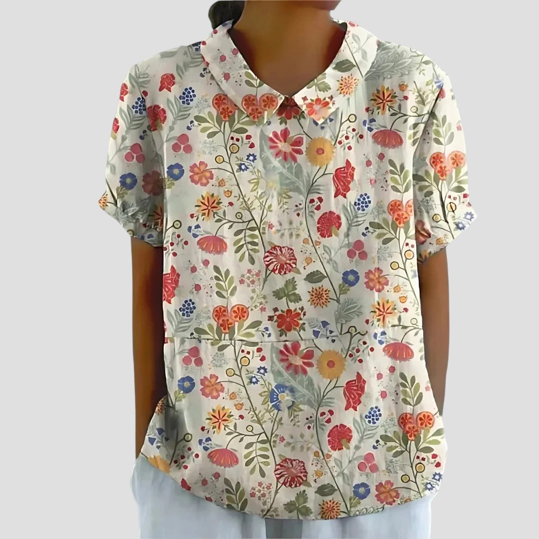ALESSIA | BLUSA IN LINO