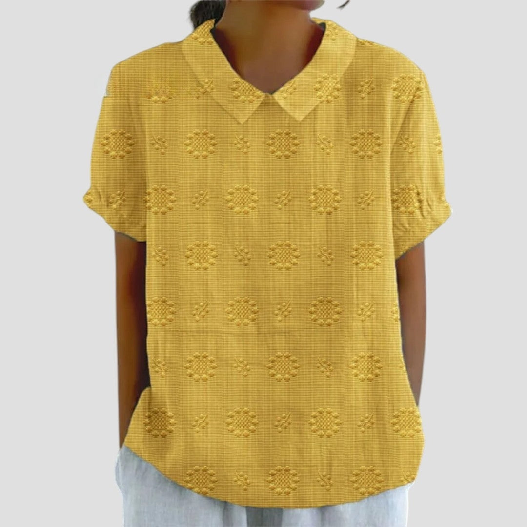 HAZEL| BLUSA IN LINO