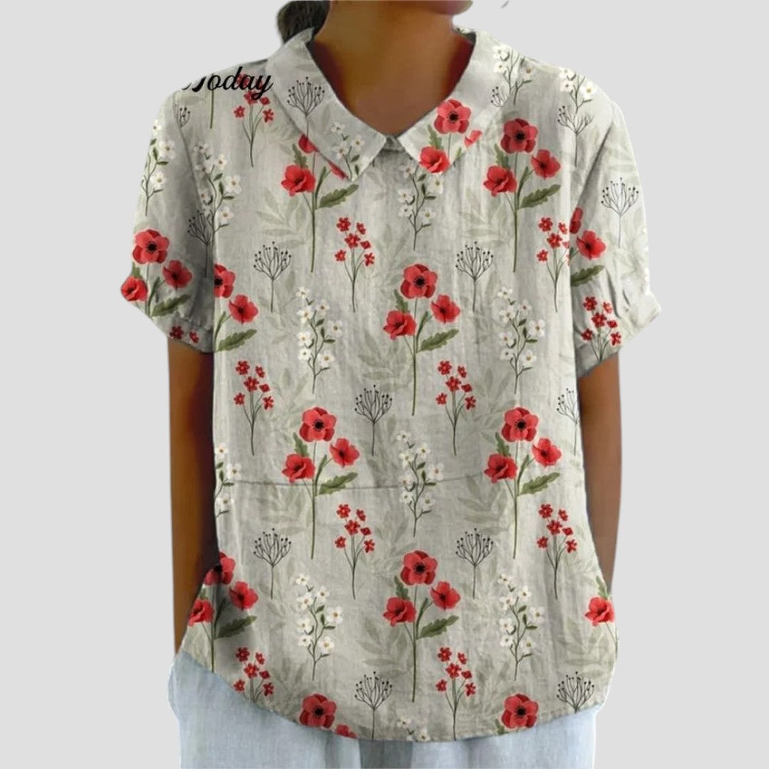MIRELLA | BLUSA IN LINO