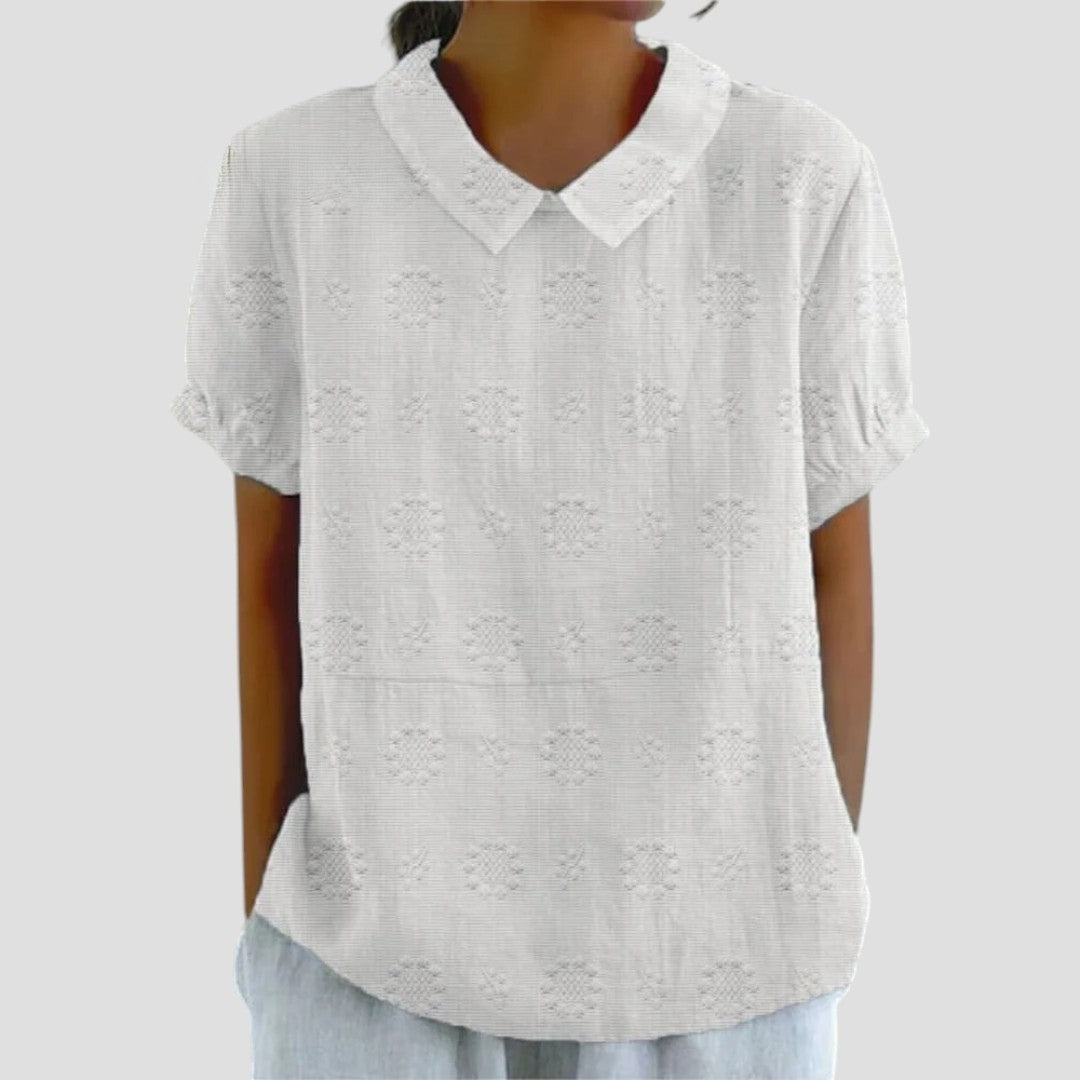 SIENNA| BLUSA IN LINO