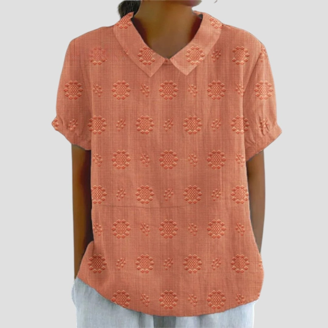 IVY| BLUSA IN LINO