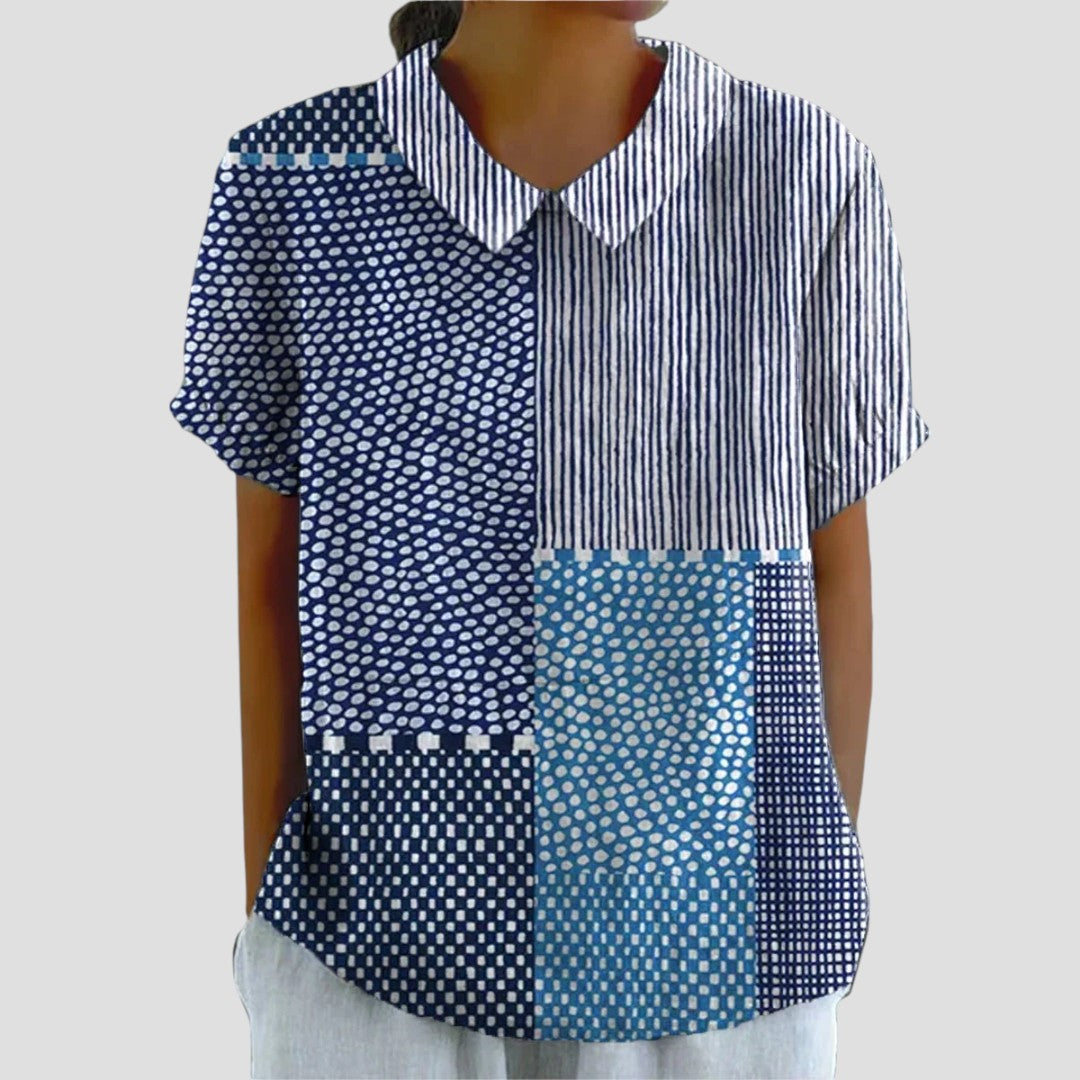 ELEONORA | BLUSA IN LINO