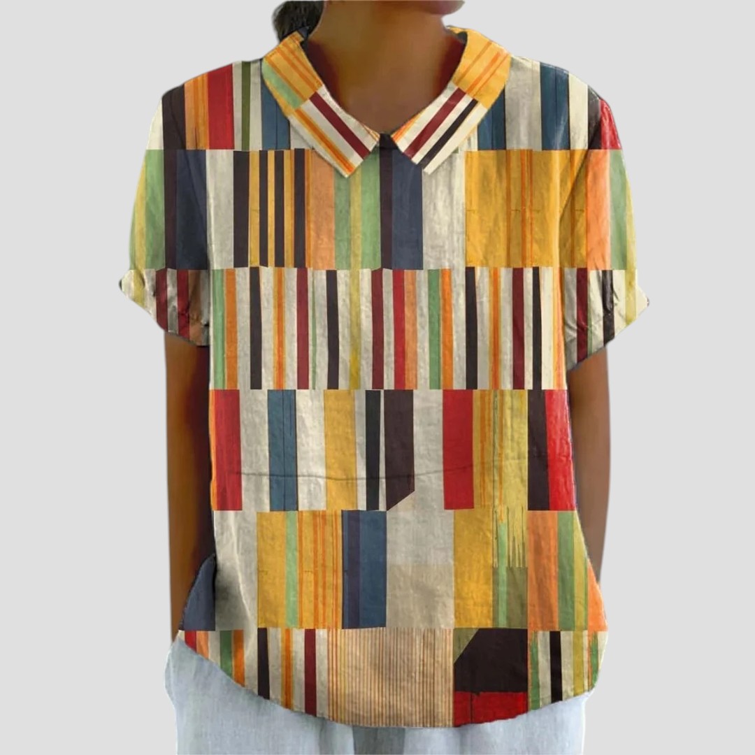 NOEMI | BLUSA IN LINO