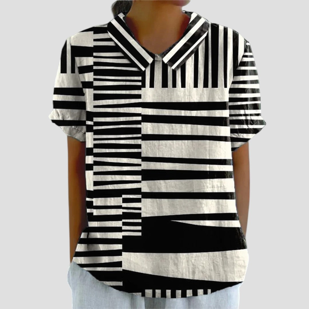GAIA | BLUSA IN LINO