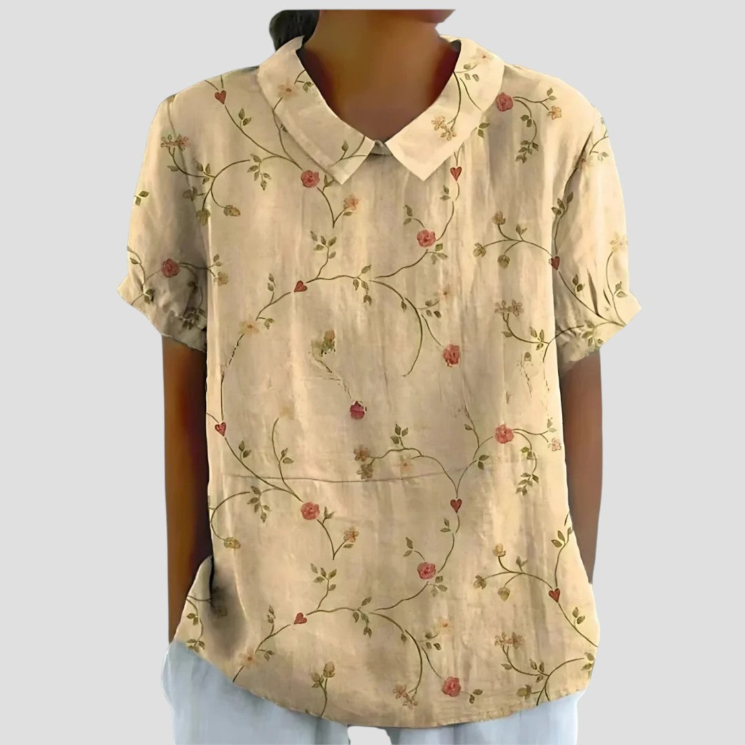 LUNA | BLUSA IN LINO
