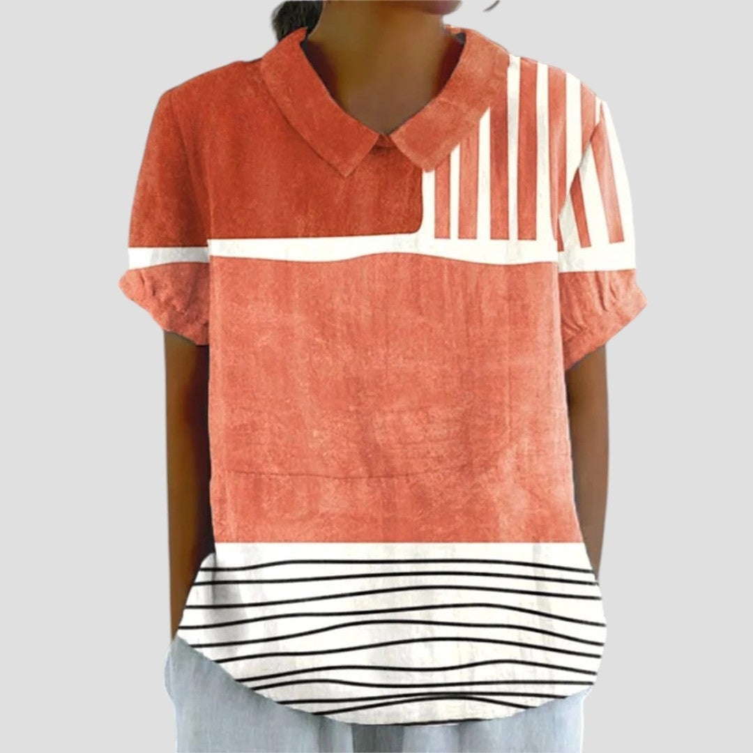 BIANCA | BLUSA IN LINO