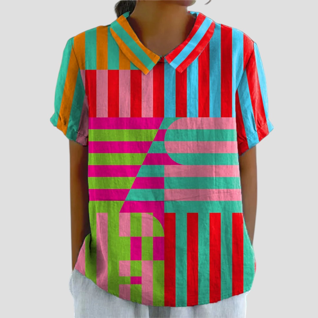 ANITA | BLUSA IN LINO