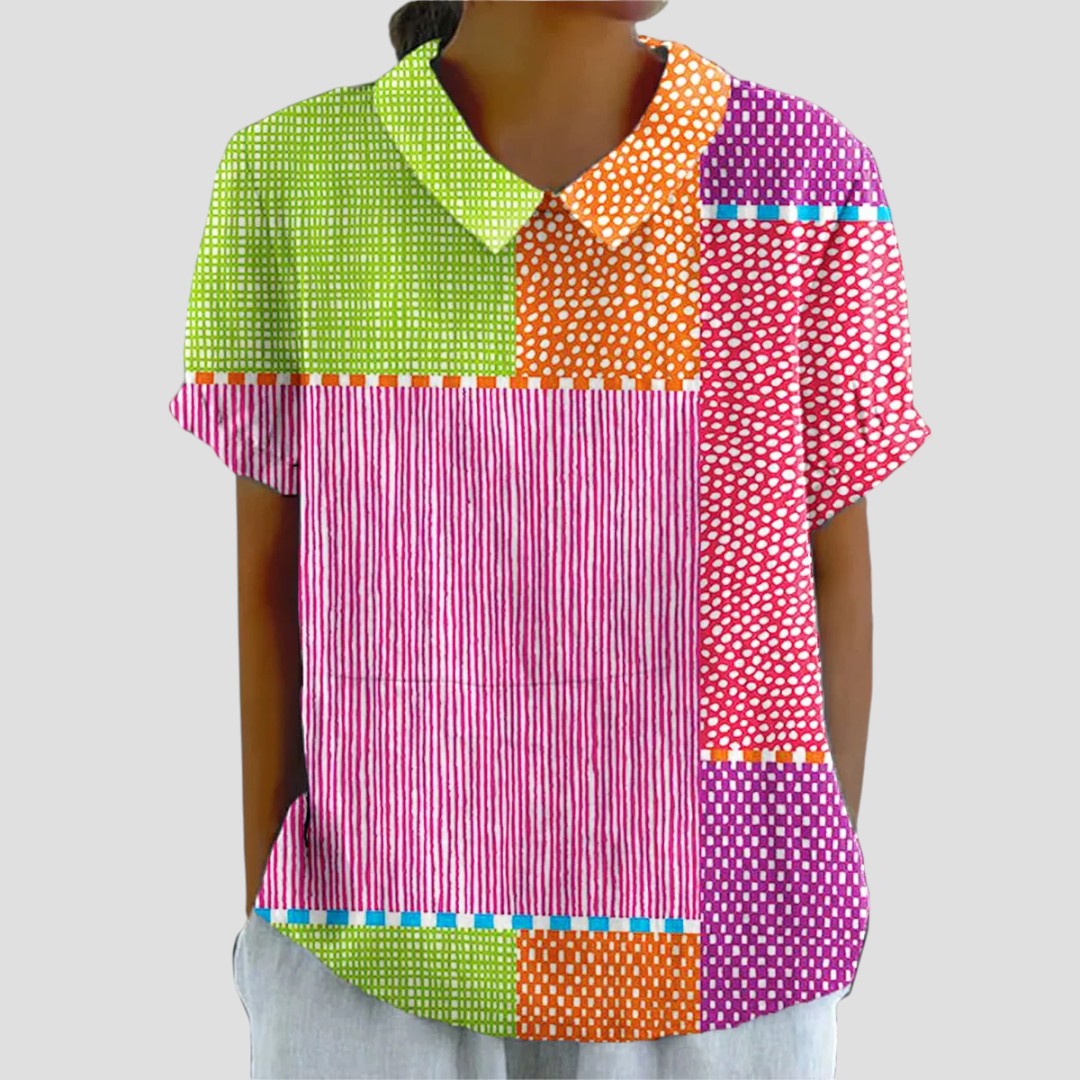 ISABELLA | BLUSA IN LINO
