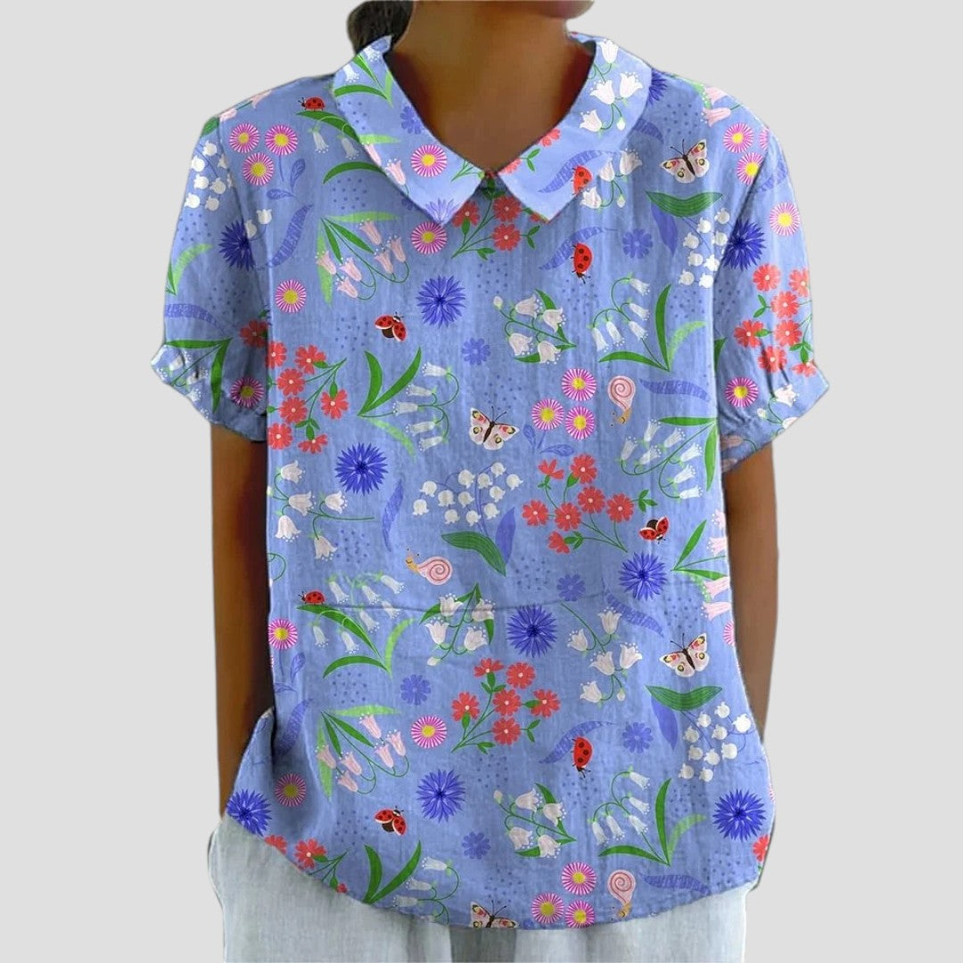 LAVINIA | BLUSA IN LINO