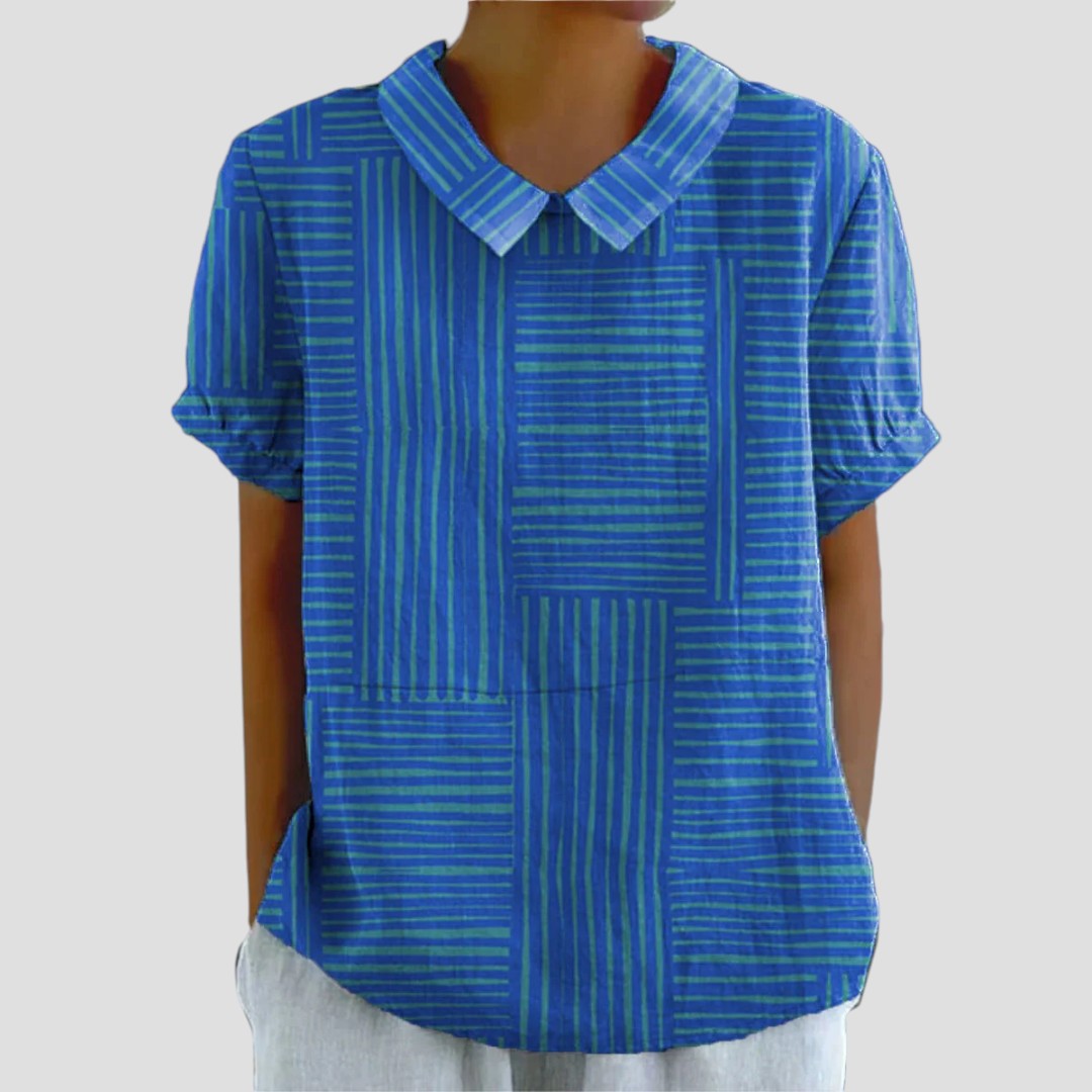 AMELIA| BLUSA IN LINO