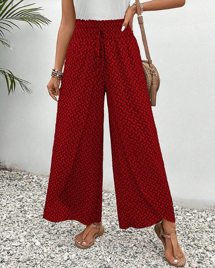 LUCIA | PANTALONI LARGHI ESTIVI STAMPATI