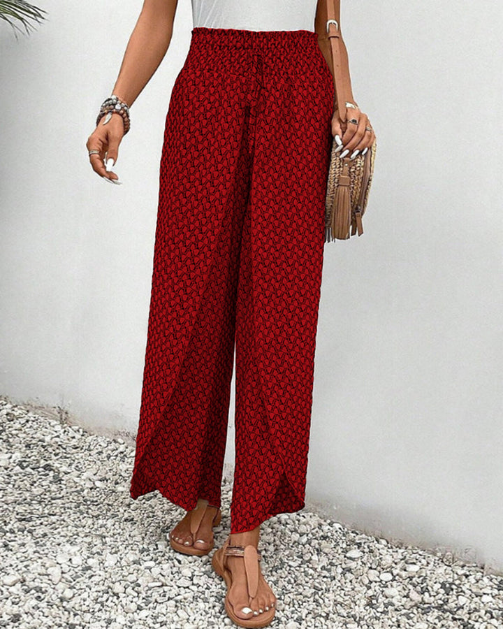 LUCIA | PANTALONI LARGHI ESTIVI STAMPATI