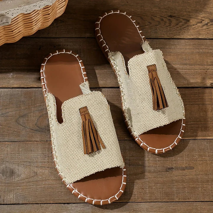 MARGARET | SANDALI BOHO CON NAPPINE