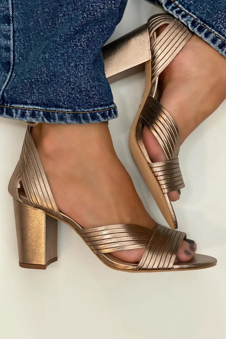 VIOLA | SANDALI A FASCIA ELEGANTI