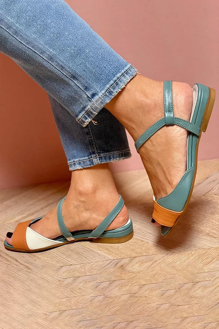 ELENA | SANDALI COLOR BLOCK