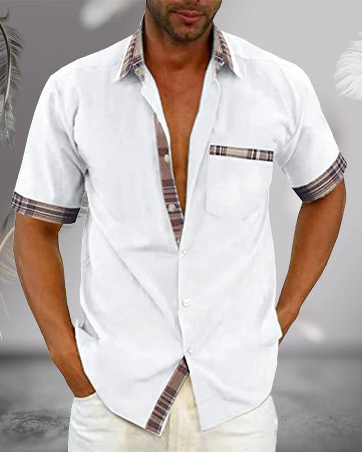 CARLO | CAMICIA A MANICHE CORTE