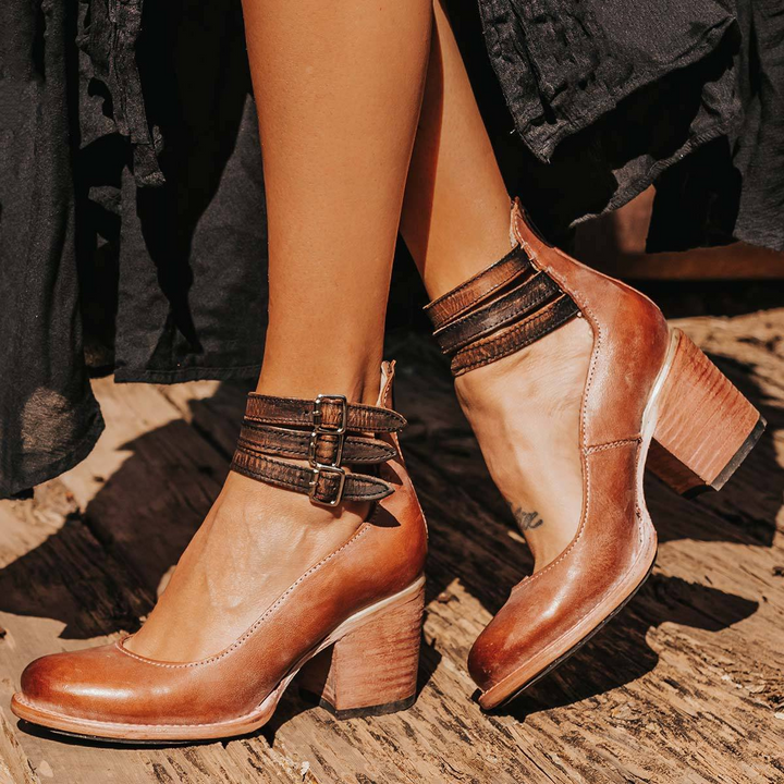 GINEVRA | HEEL WITH STRAPS