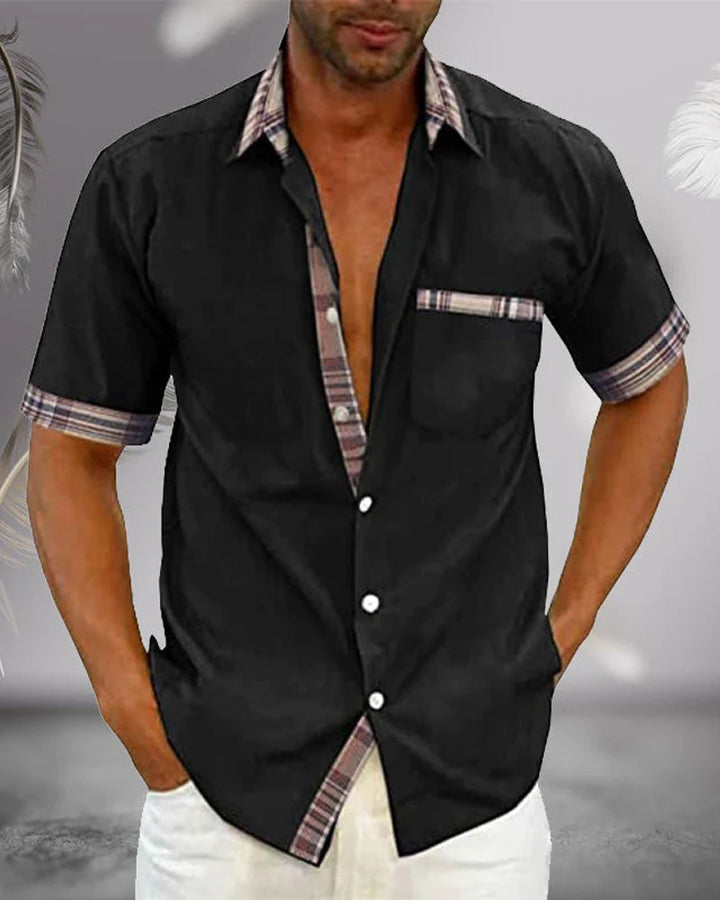 CARLO | CAMICIA A MANICHE CORTE