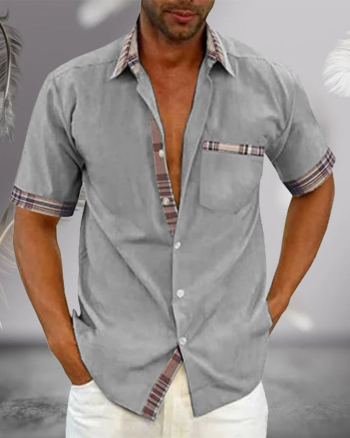 CARLO | CAMICIA A MANICHE CORTE