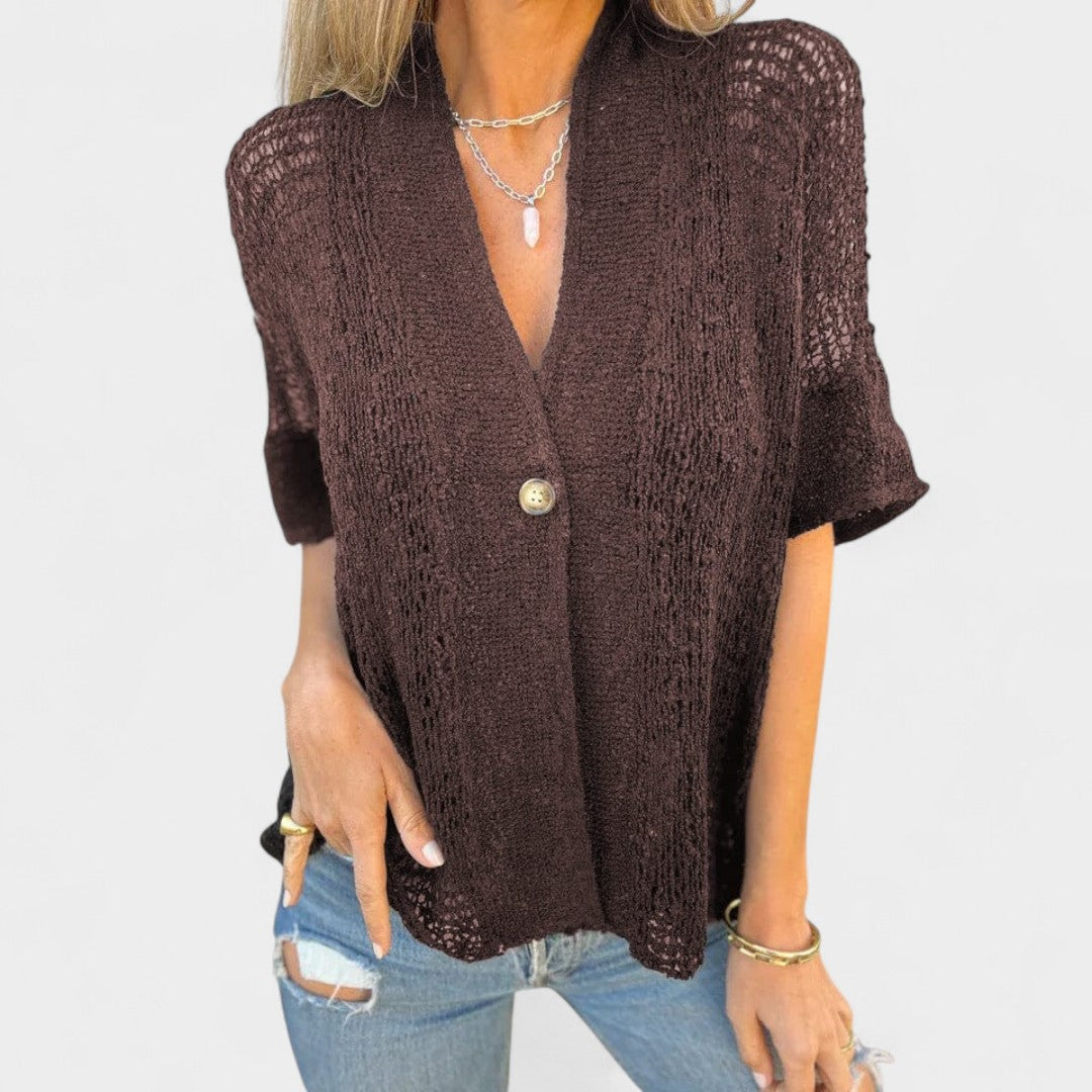 ELENA | CARDIGAN IN MAGLIA LEGGERA