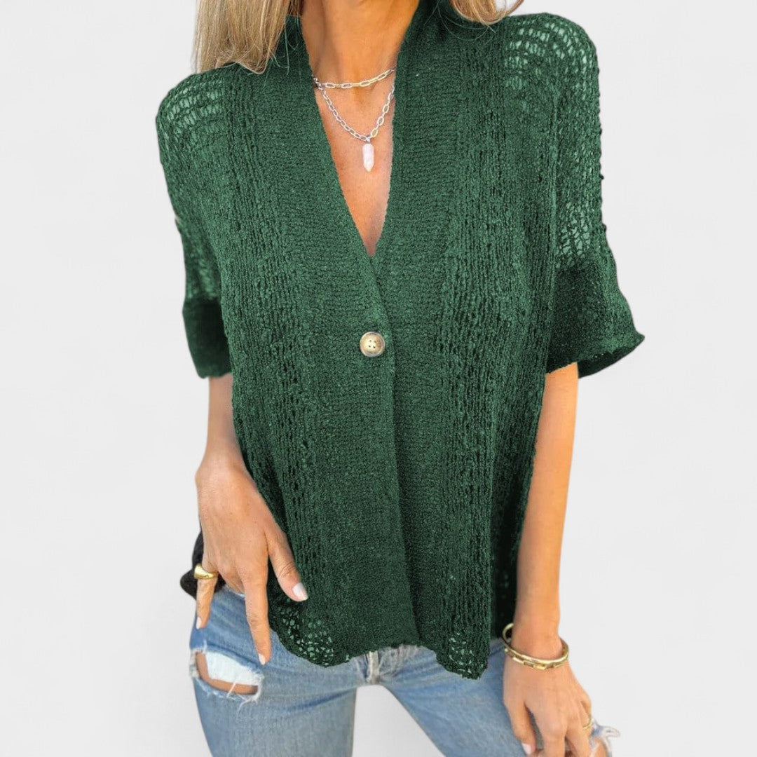 ELENA | CARDIGAN IN MAGLIA LEGGERA