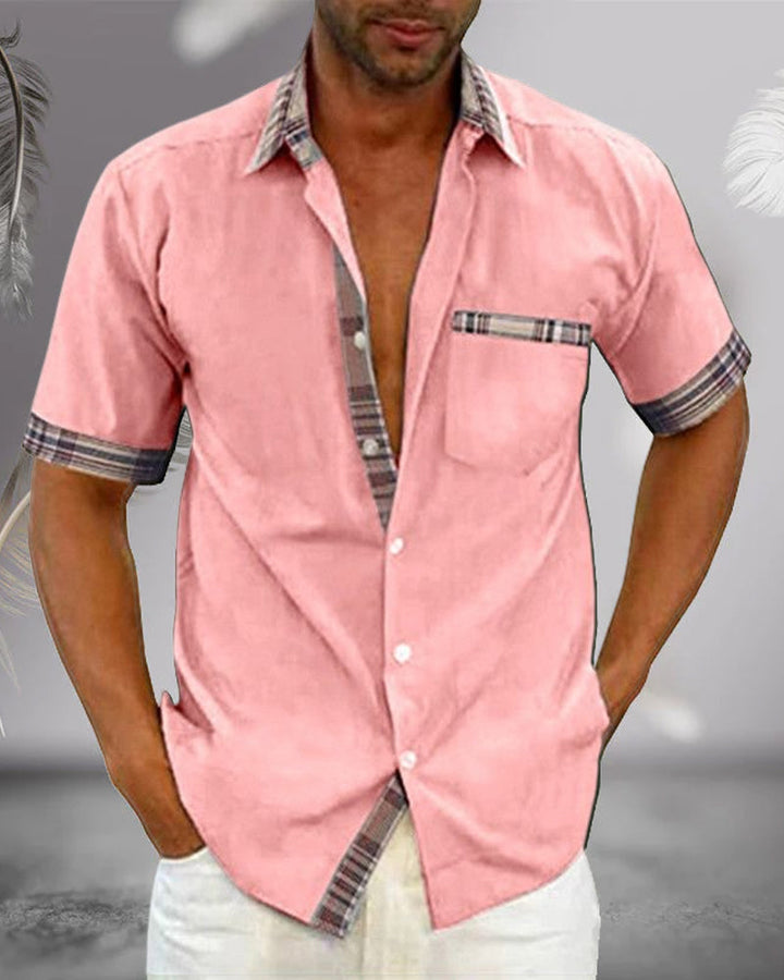 CARLO | CAMICIA A MANICHE CORTE