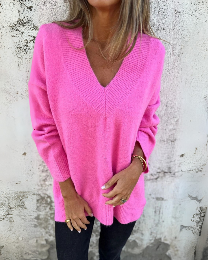 BELMONTE MILANO | MAGLIONE A V CONFORTEVOLE