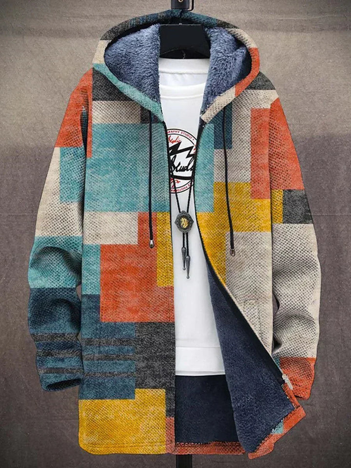 BELMONTE MILANO | GIACCA MULTICOLORE CON INTERNO MORBIDO