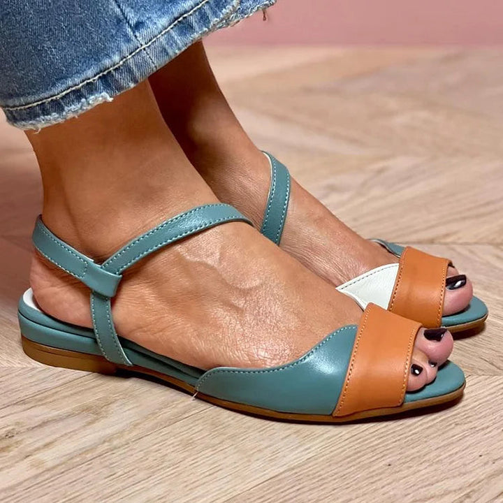 ELENA | SANDALI COLOR BLOCK