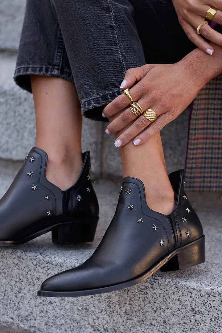 BELMONTE MILANO | STIVALETTO CON DETTAGLI STELLA