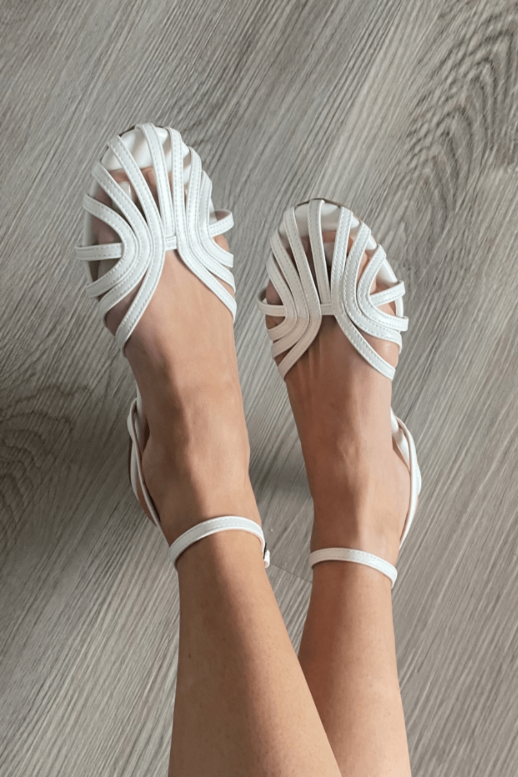 GINEVRA | BALLERINE SANDALO CON DETTAGLIO INTRECCIATO