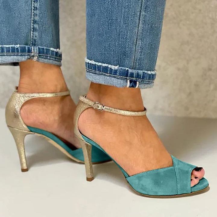 BELMONTE MILANO | SANDALO CON TACCO E CINTURINO GLAM