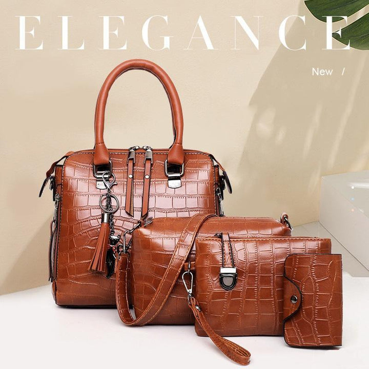 MARISA | SET 4 IN 1 BORSE STILE CROC