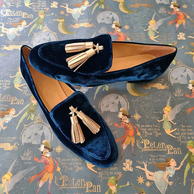 BELMONTE MILANO | MOCASSINO MIDNIGHT ELEGANCE CON NAPPE CHAMPAGNE