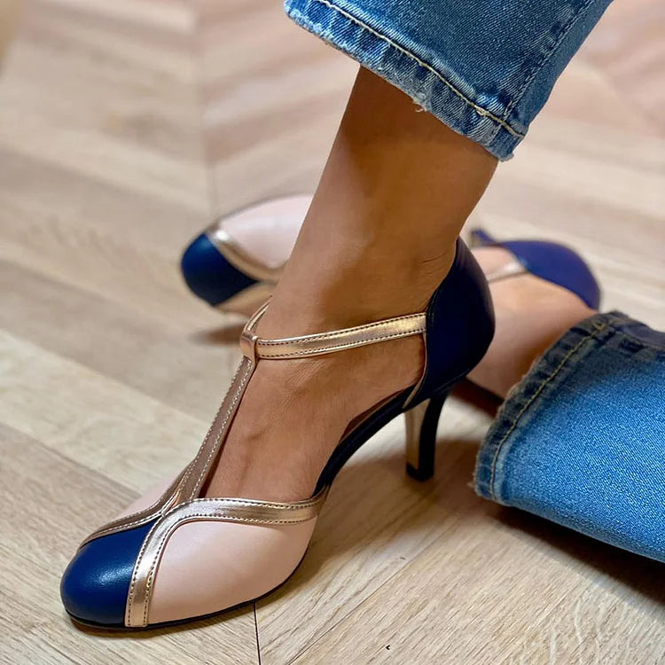 LUCIA | RETRÒ T-BAR HEELS