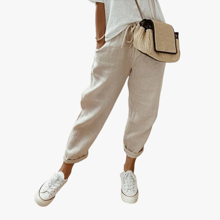 CATERINA | PANTALONI CASUAL CON COULISSE