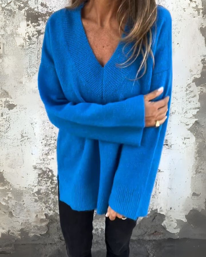BELMONTE MILANO | MAGLIONE A V CONFORTEVOLE