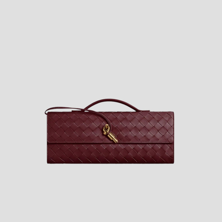 Tina | Borsa clutch Tote in ecopelle solida