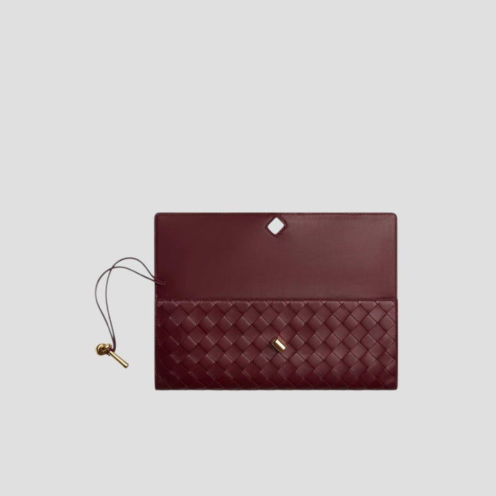 Tina | Borsa clutch Tote in ecopelle solida