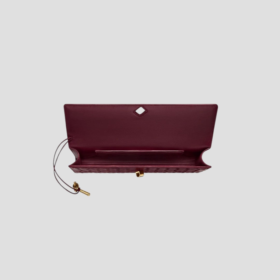Tina | Borsa clutch Tote in ecopelle solida
