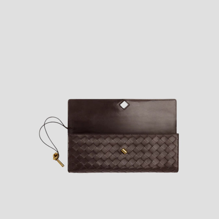 Tina | Borsa clutch Tote in ecopelle solida