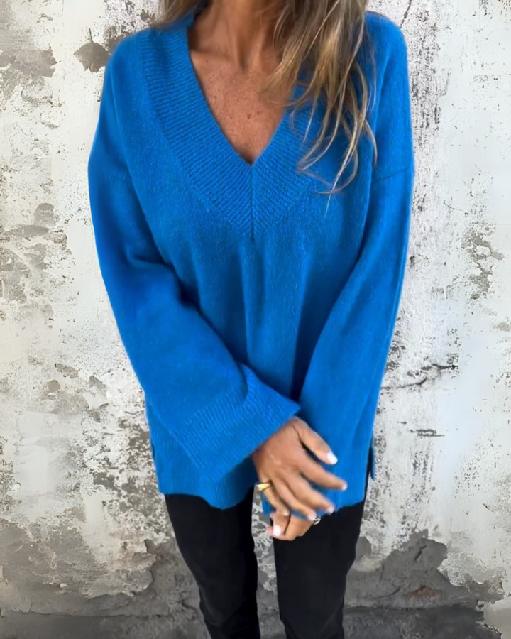 BELMONTE MILANO | MAGLIONE A V CONFORTEVOLE