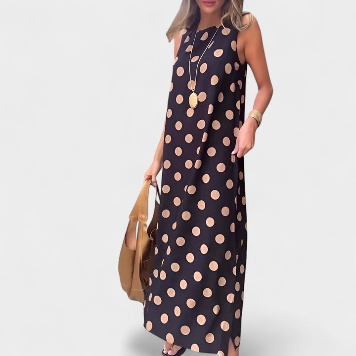 GINEVRA | ABITO MIDI A POIS